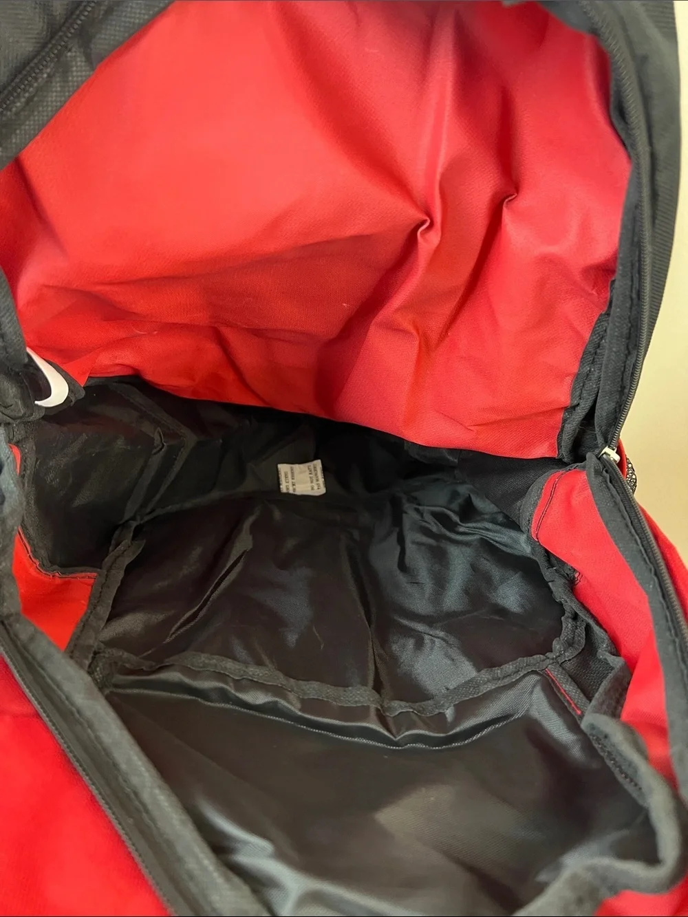 ProSport B2433 Red & Black Backpack School Travel Daypack NWT